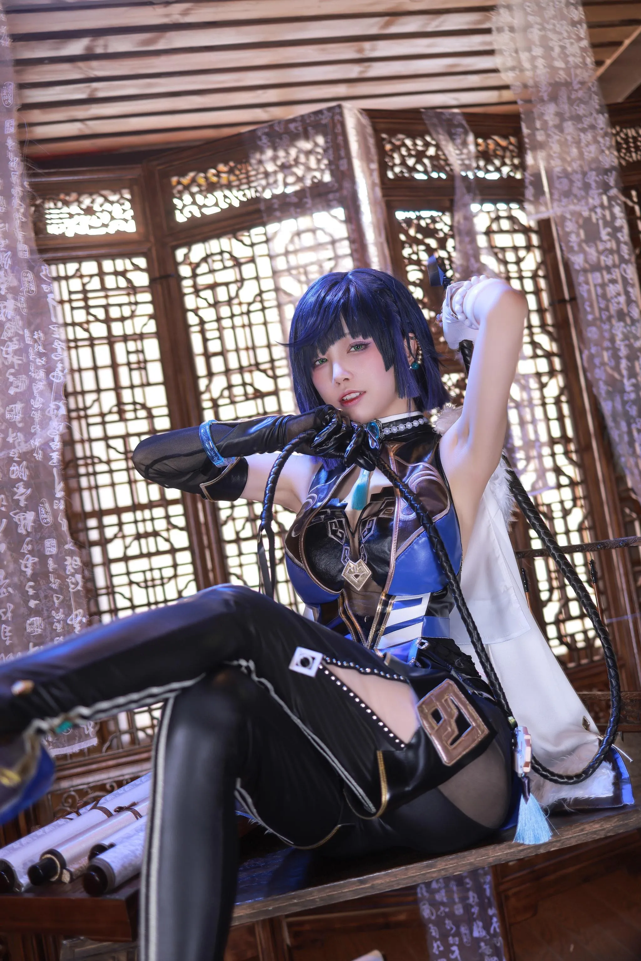 水淼Aqua – NO.117 夜兰 [98P]插图1